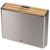 Joseph Joseph Folio Steel Bamboo 3-Piece Chopping Board Set