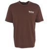 Bitter Chocolate Barbour Mens Thornley Relaxed Fit Graphic T-Shirt