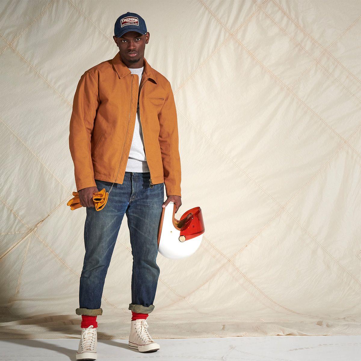 Triumph Barnes Jacket Tobacco