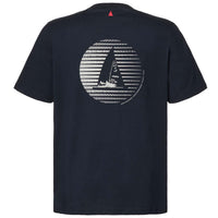 Navy Musto Mens Marine Graphic SS T-Shirt back2