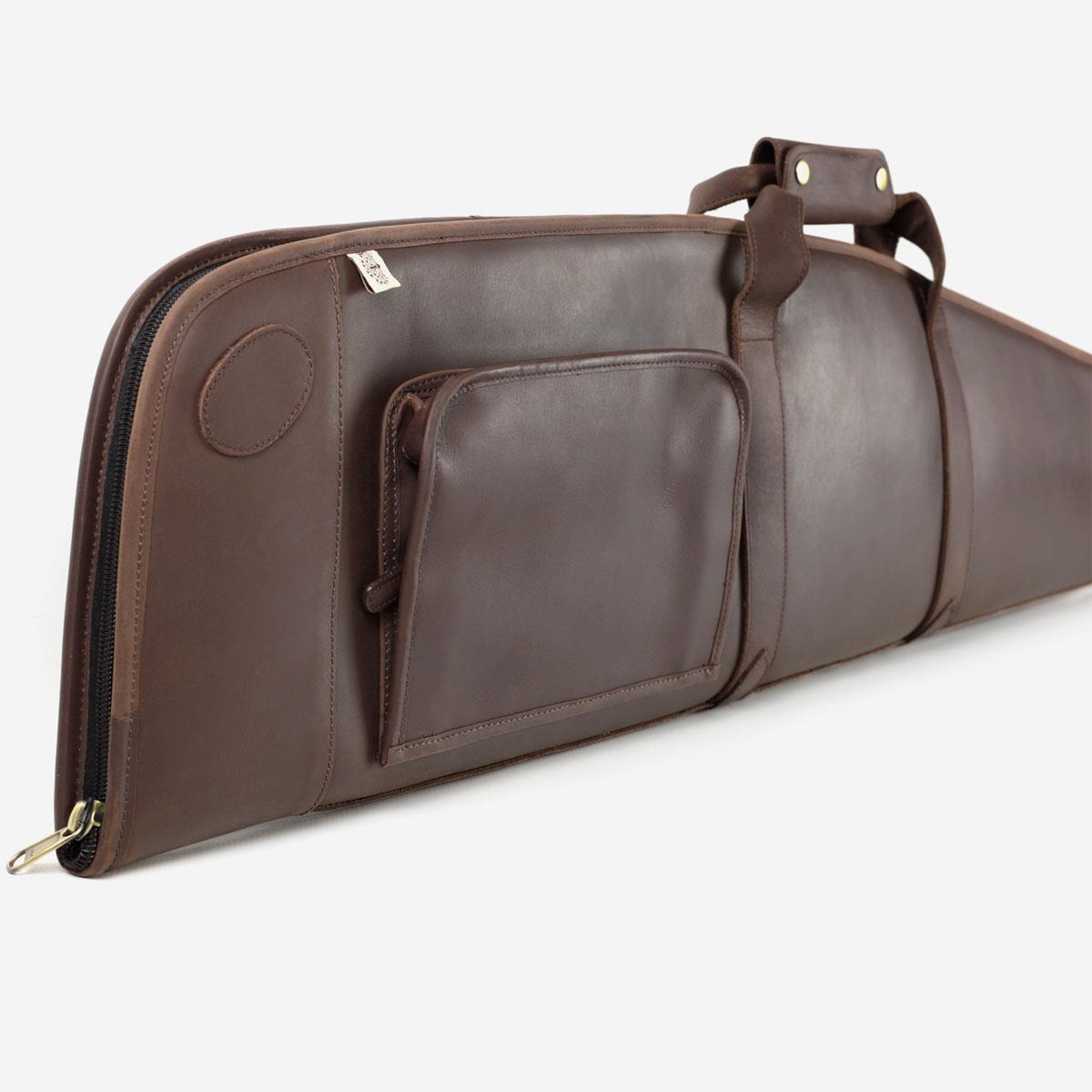Teales Devonshire Leather Rifle Slip Zip Around