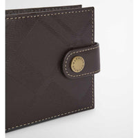 Brown Barbour Mens Bamburgh Deboss Leather Wallet