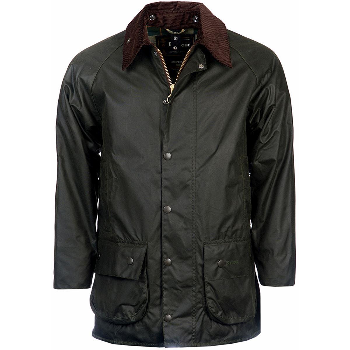 Barbour Mens Beaufort Wax Jacket