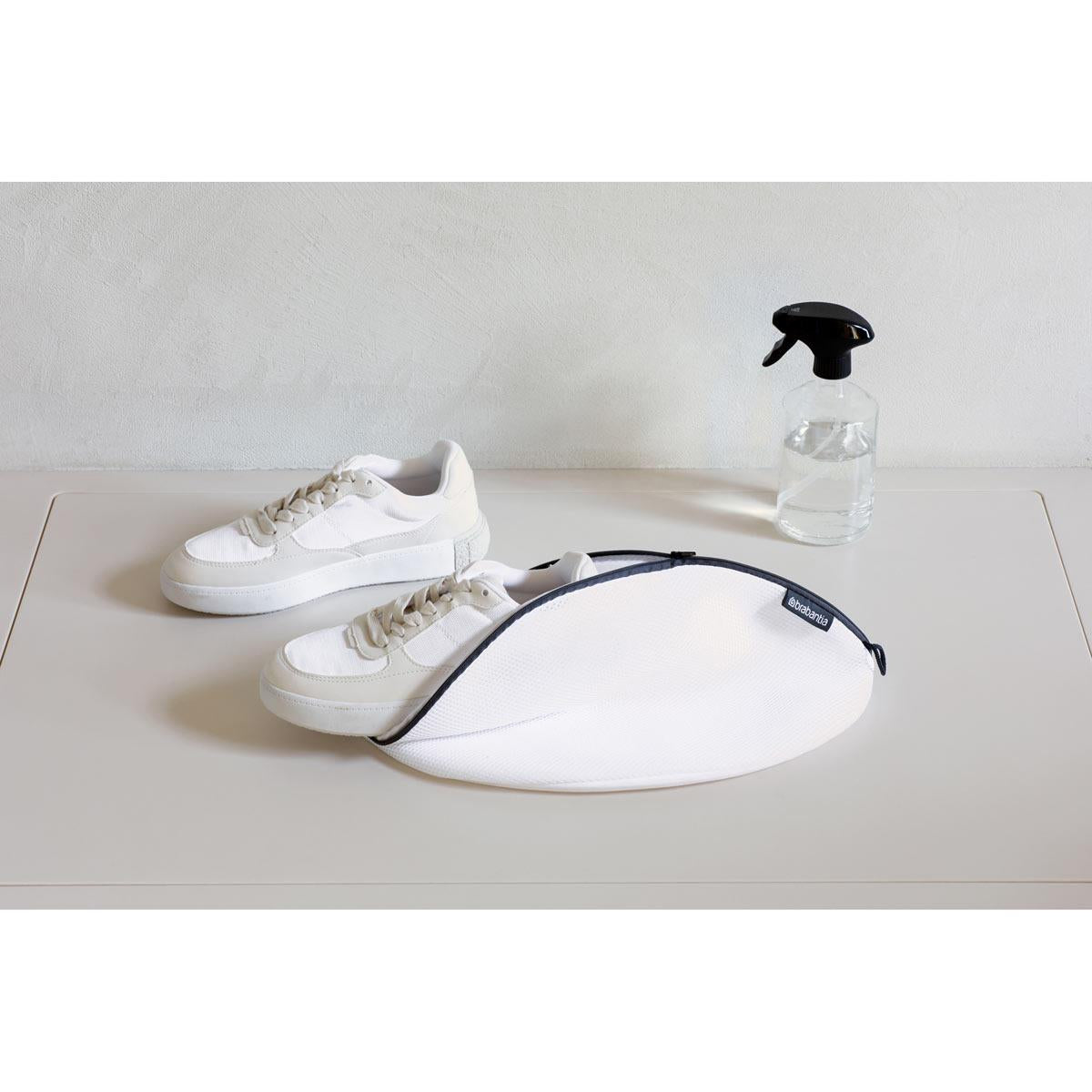 Brabantia Sneaker Trainers Wash Bag In Use