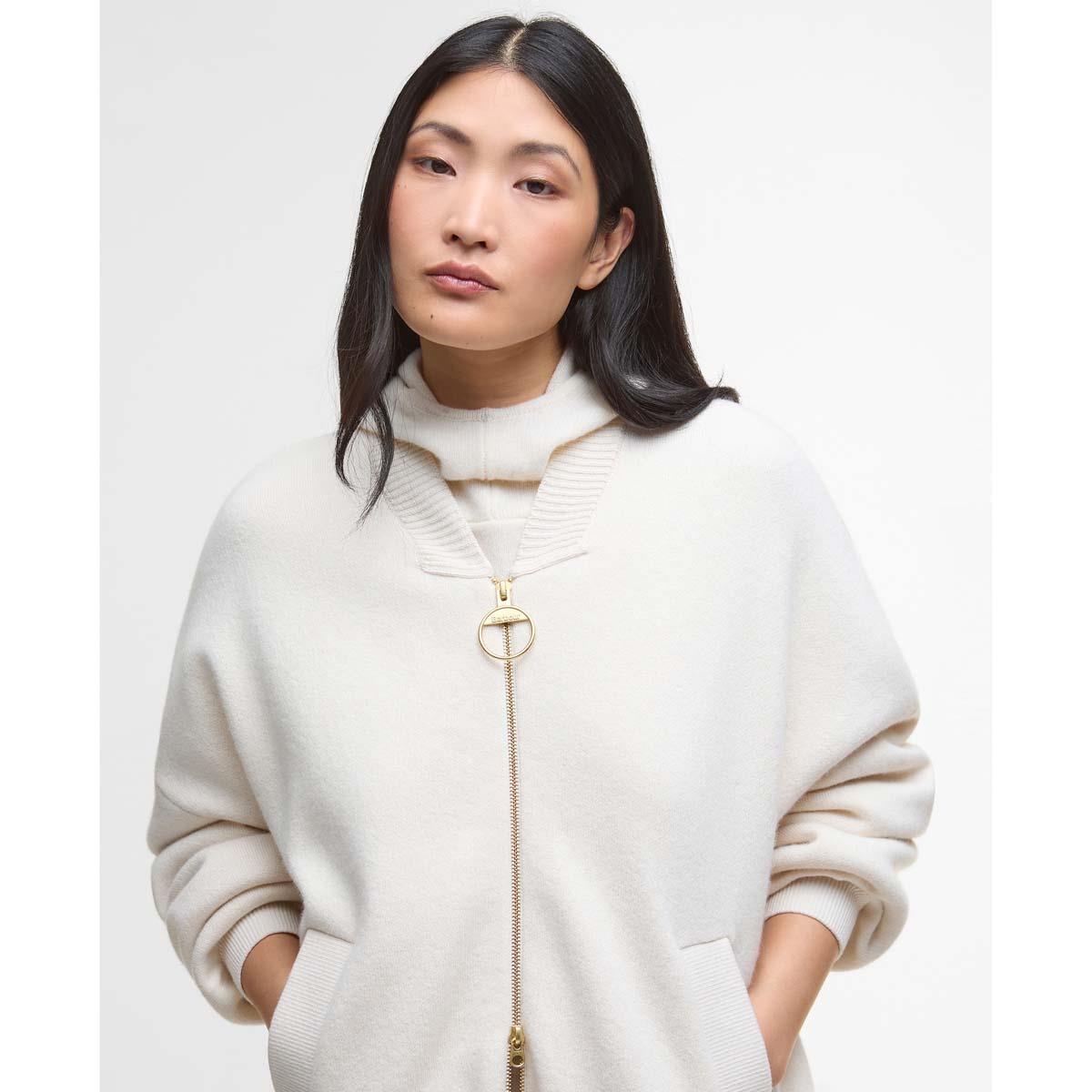 Birch Barbour Womens Milda Knitted Bomber detail