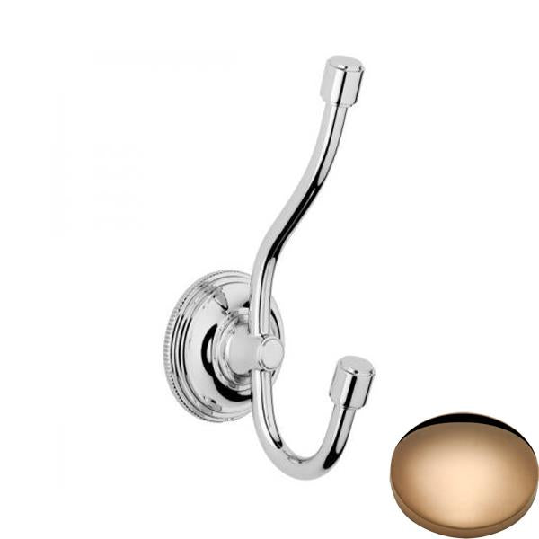 Samuel Heath Style Moderne Double Robe Hook N6639
