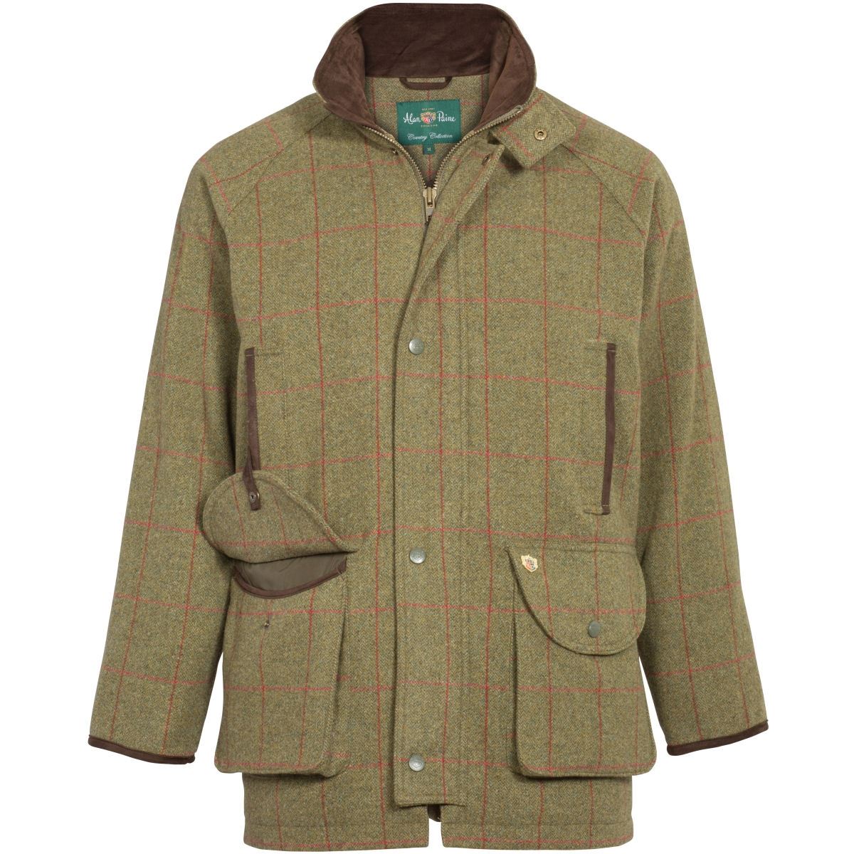 Alan Paine Mens Combrook Waterproof Tweed Coat – Philip Morris & Son