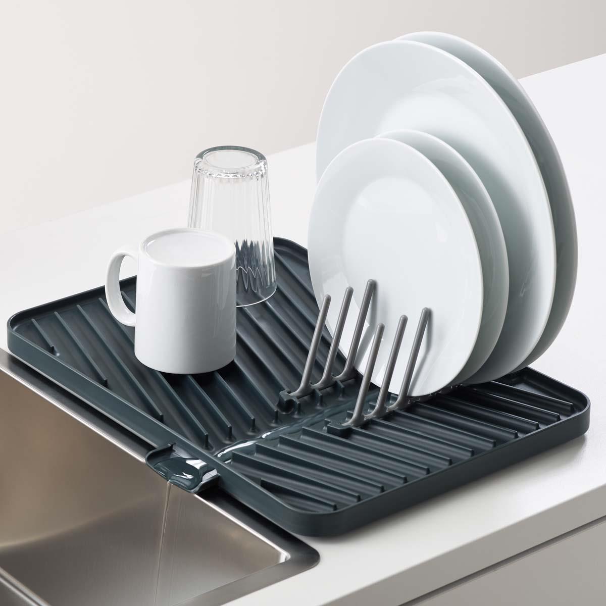 Grey Joseph Joseph Flip-Up Draining Board LS