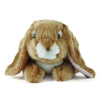 Living Nature Dark Brown Lop Eared Rabbit Plush AN40DB