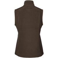 Willow Green Harkila Womens Sandhem Sherpa Fleece Waistcoat Back