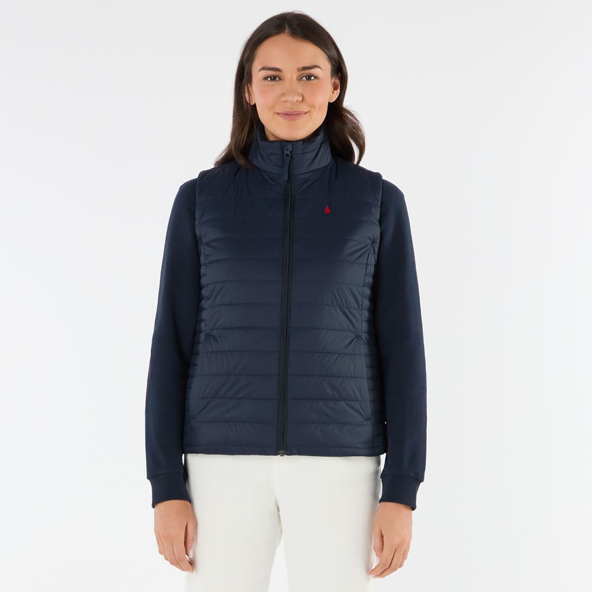 Navy Musto Womens Original Lite Puffer Vest front2