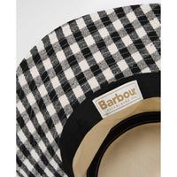 Ecru Barbour Womens Selena Bucket Hat Under Brim