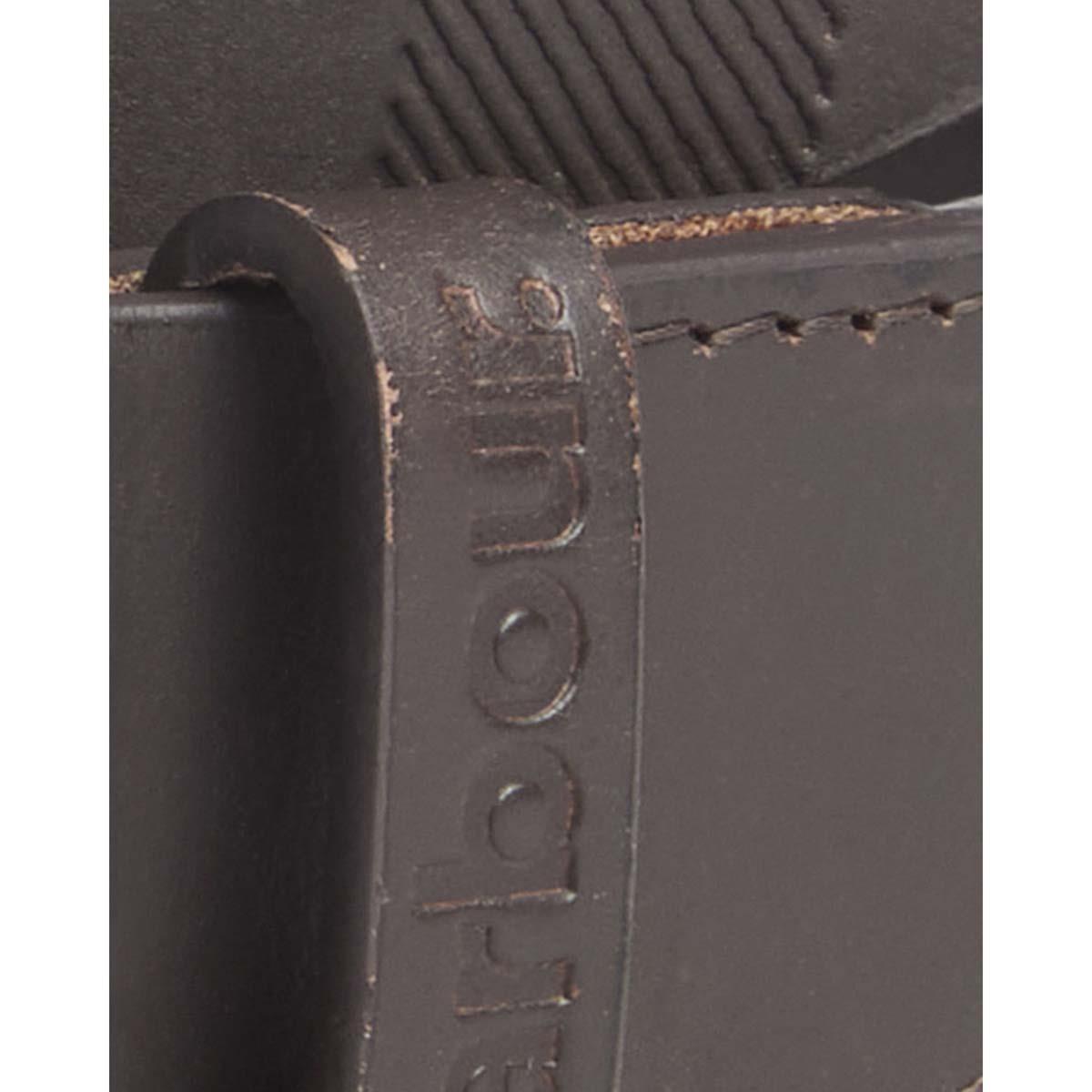 Barbour Mens Irvine Leather Belt