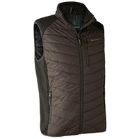 Brown Leaf Deerhunter Mens Moor Padded Waistcoat
