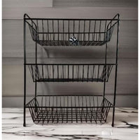 Delfinware 3 Tier Narrow Veg Rack