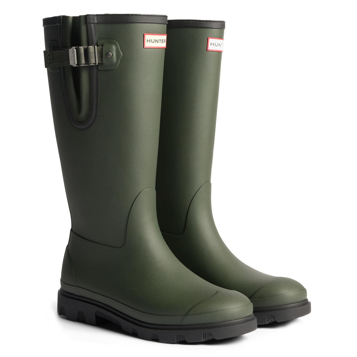 Hunter Field Downpour Adjustable Neoprene Wellington Boot