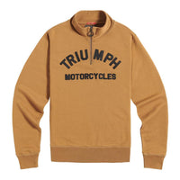 dark fawn  Triumph Mens Ribble Half Zip