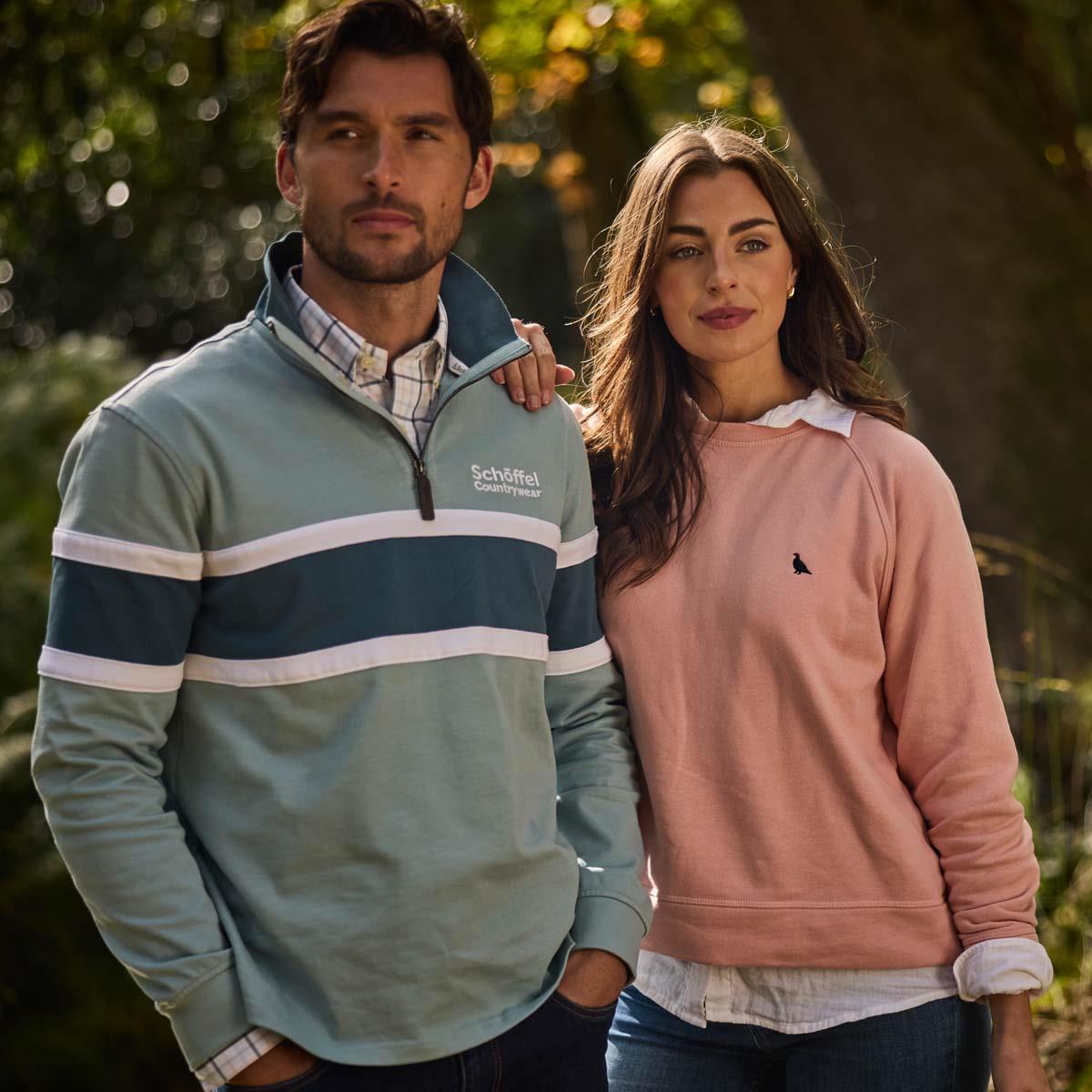 Pale Rose Schoffel Womens Newberry Sweatshirt lifetstyle2