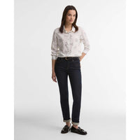 Multi Horse Barbour Womens Safari Shirt ON MODEL