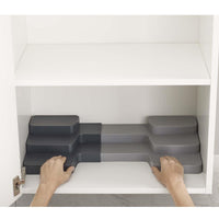 Grey Joseph Joseph CupboardStore Expandable Tiered Organiserer LS3