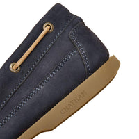 Chatham x Joules Womens Cove Deck Shoe navy heel