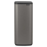 Mineral Infinite Grey Brabantia Bo Touch Bin 30 Litre
