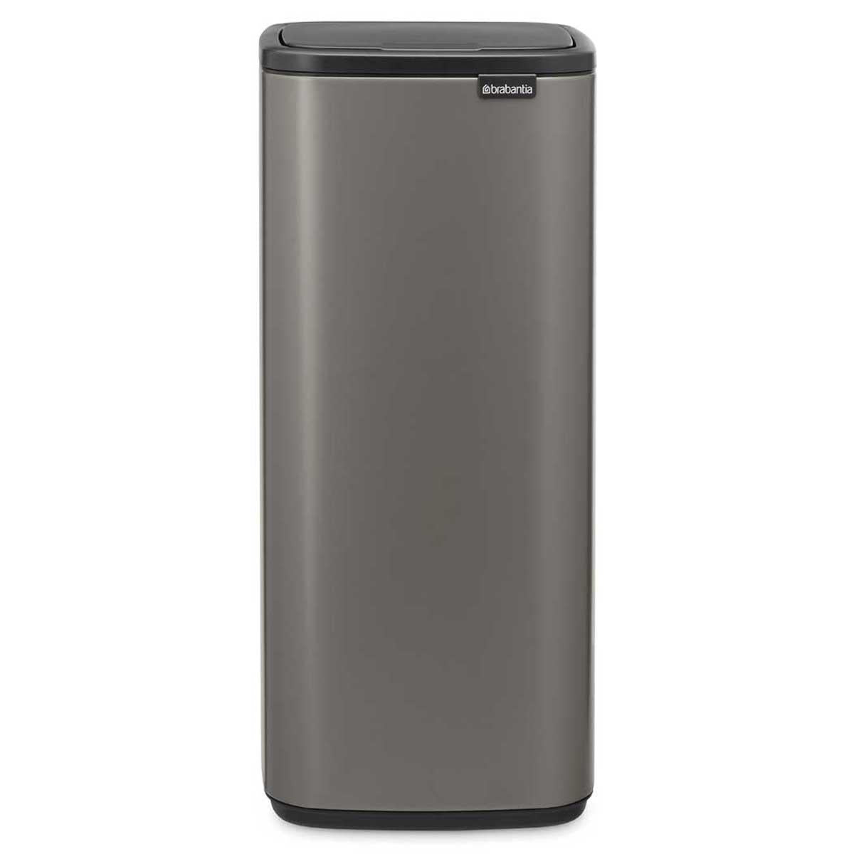 Mineral Infinite Grey Brabantia Bo Touch Bin 30 Litre