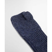 Navy Barbour Women's Pendle Wristwarmer Gloves cuff