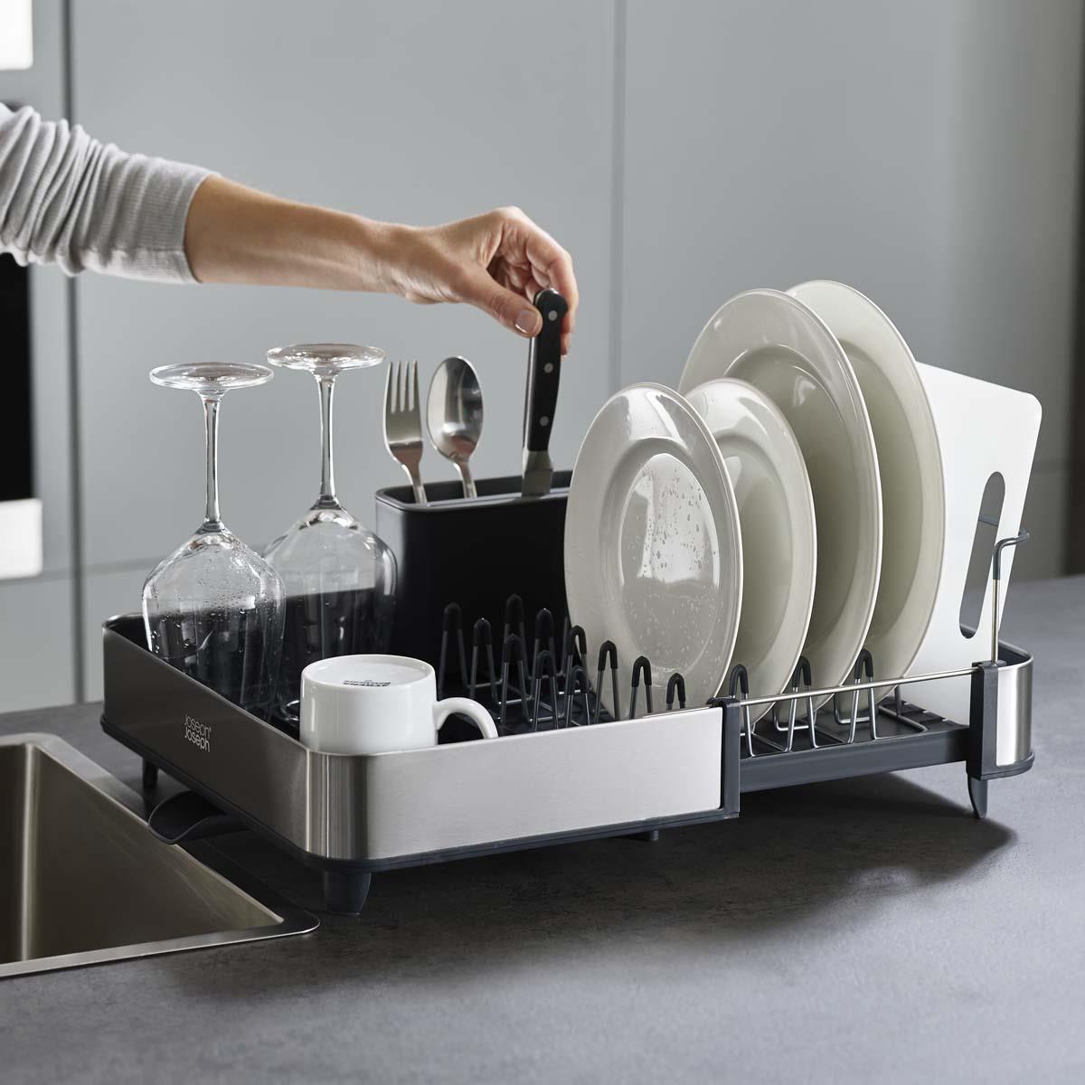 Joseph Joseph 2-piece Stainless-steel Sink Organisation Set lifestyle
