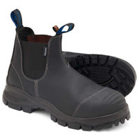 Black Blundstone Mens 910 Safety Boots Detail