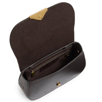 Fairfax & Favor Rye Cross Body Bags mahogany open