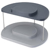 Grey Joseph Joseph CupboardStore 2-tier Rotating Organiser