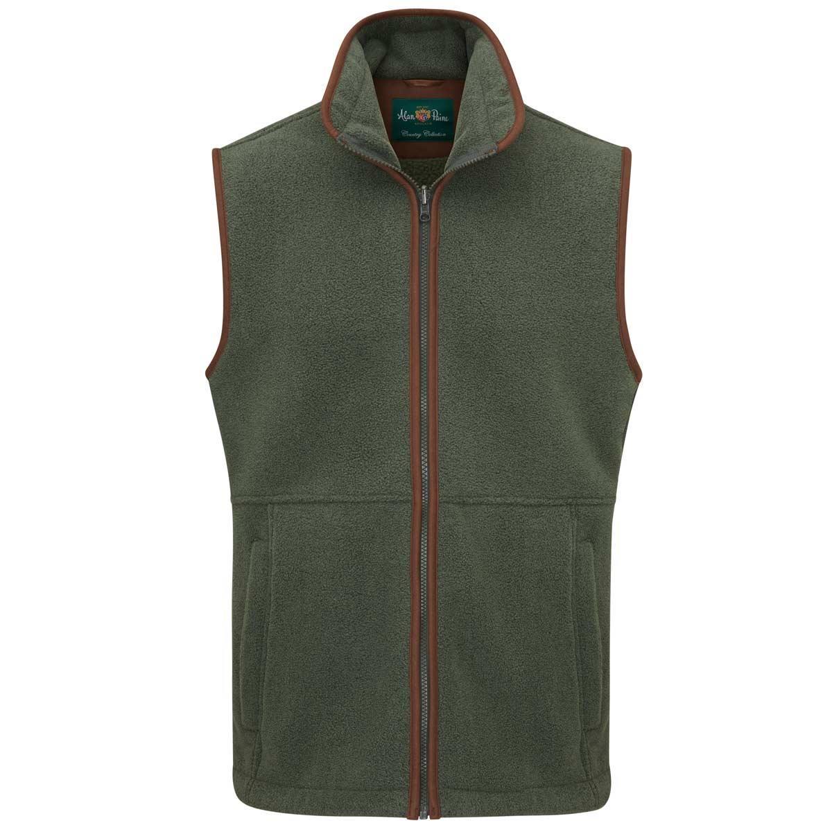 Cedar Alan Paine Aylsham Mens Fleece Waistcoat