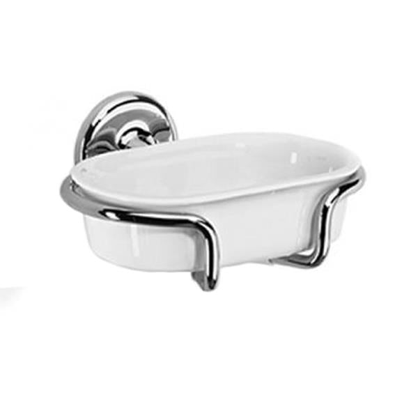 Chrome Plated Samuel Heath Novis Soap Holder N1034