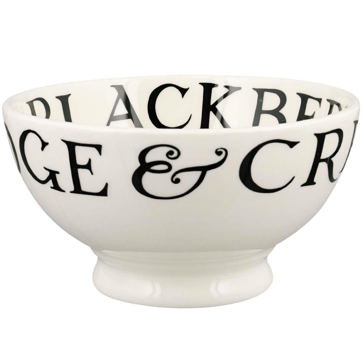 Emma Bridgewater Black Toast French Bowl SIDE