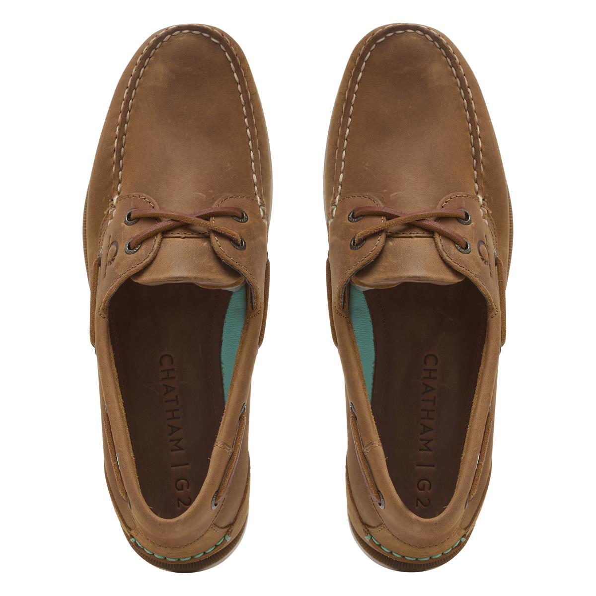 Walnut Chatham Mens Deck II G2 Deck Shoes Top