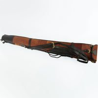 Teales Cow Hide & Leather Double Gun Slip Buckle & Flap