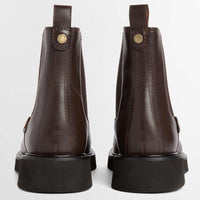 DARK CHOC Barbour Womens Delfina Chelsea Boot BACK