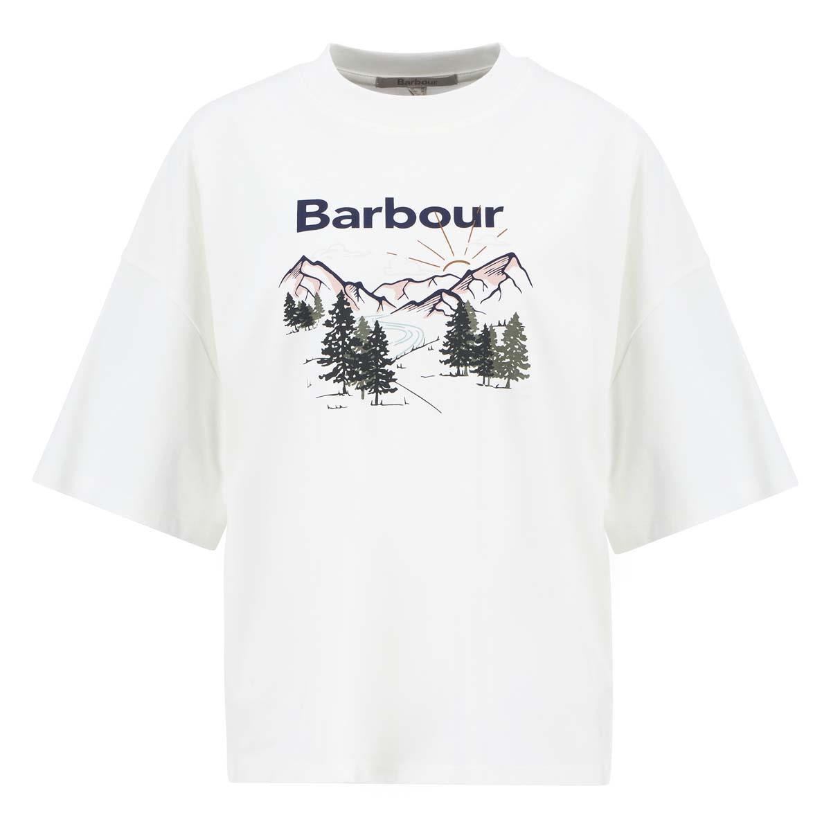 Cloud Barbour Womens Harper T-Shirt