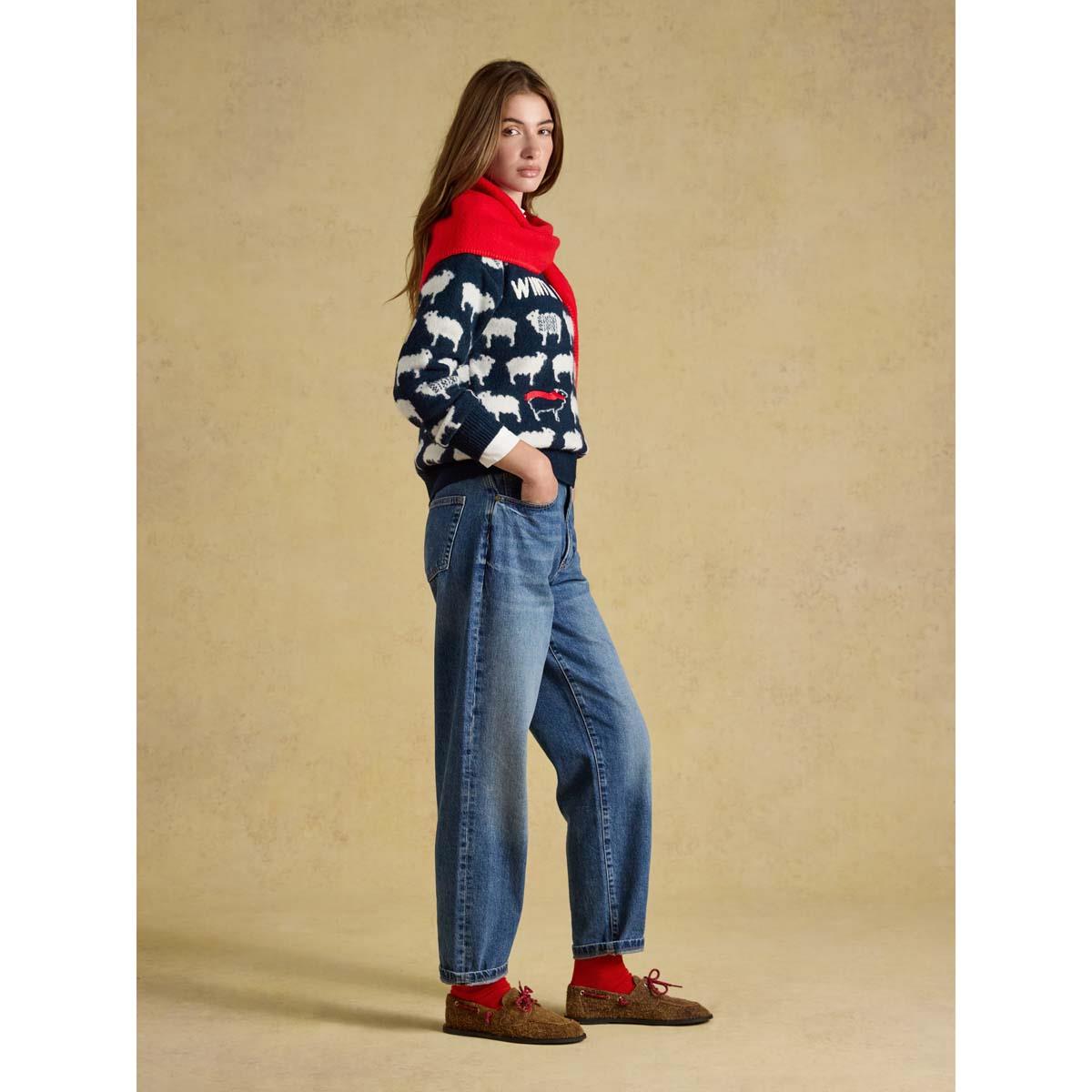 Joules Womens Winter Woolies Knit Jumper