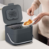 Graphite Joseph Joseph Stack 4L Food Waste Caddy waste