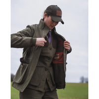 Moss Green Seeland Womens Hillside Harriet Jacket Lifestyle