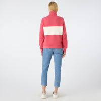 Musto Womens Classic Musto Half Zip Sweat Raspberry