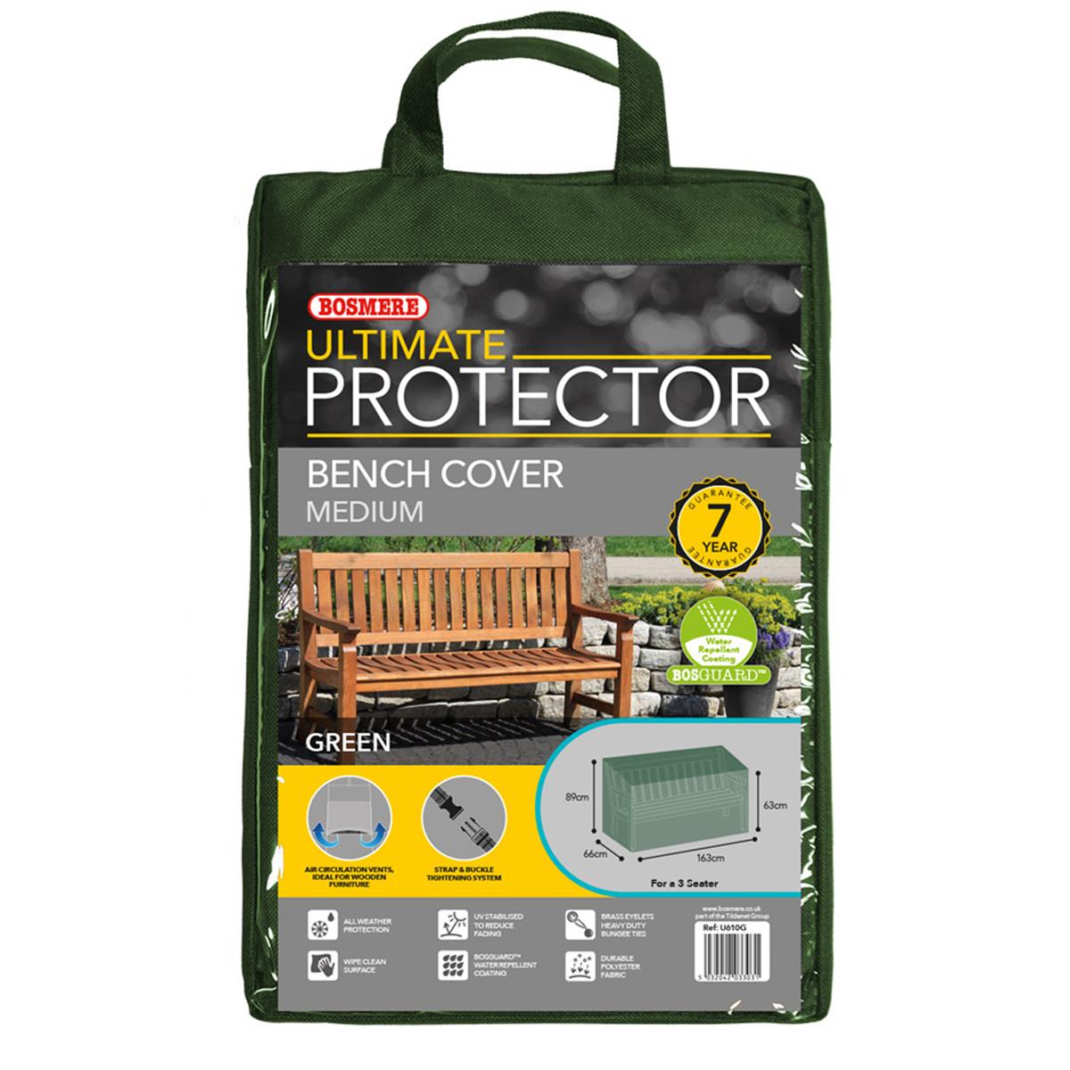 Bosmere Ultimate Protector Bench Seat Cover 3 Seater