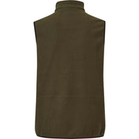 Pine Green Seeland Mens Gale Fleece Waistcoat Back