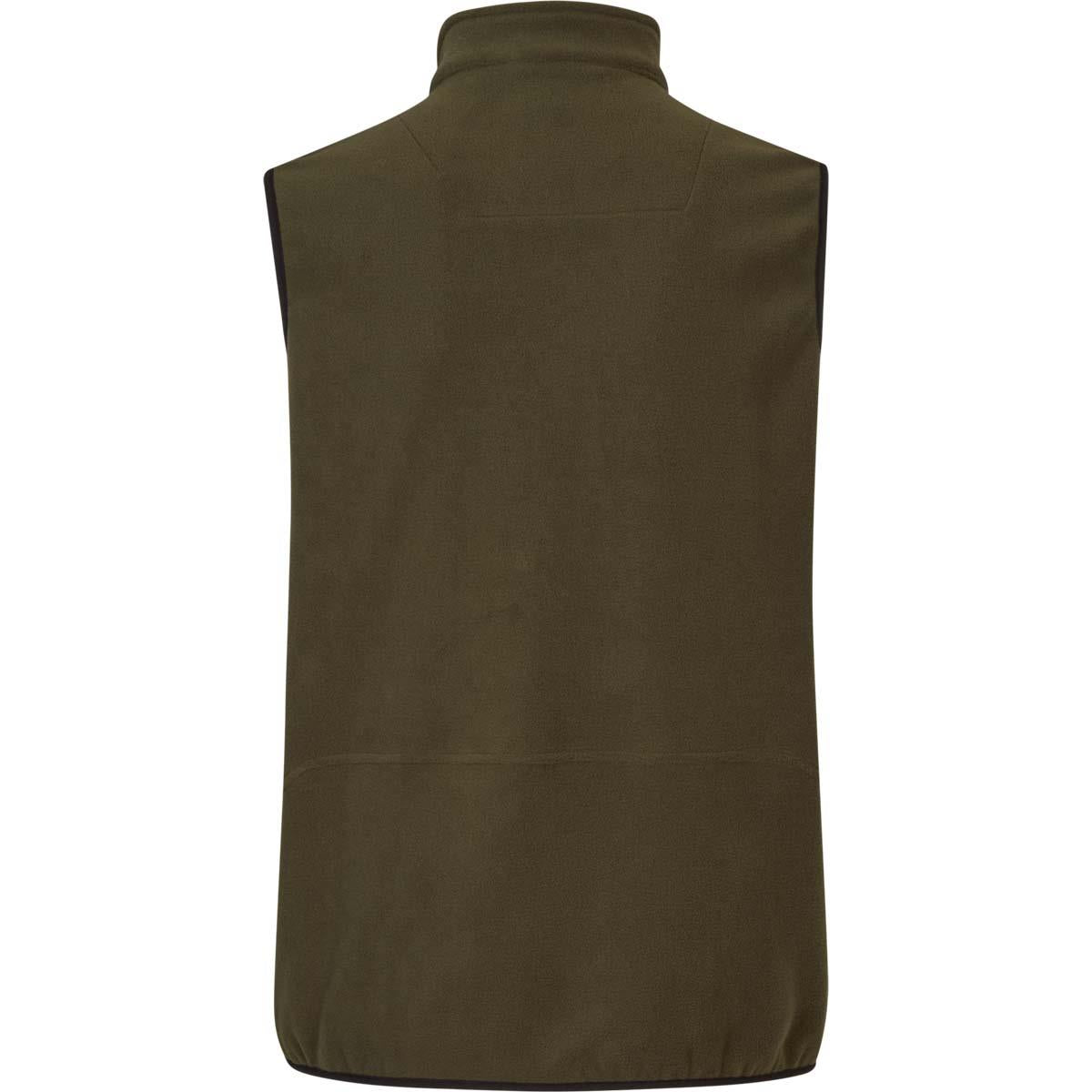 Pine Green Seeland Mens Gale Fleece Waistcoat Back