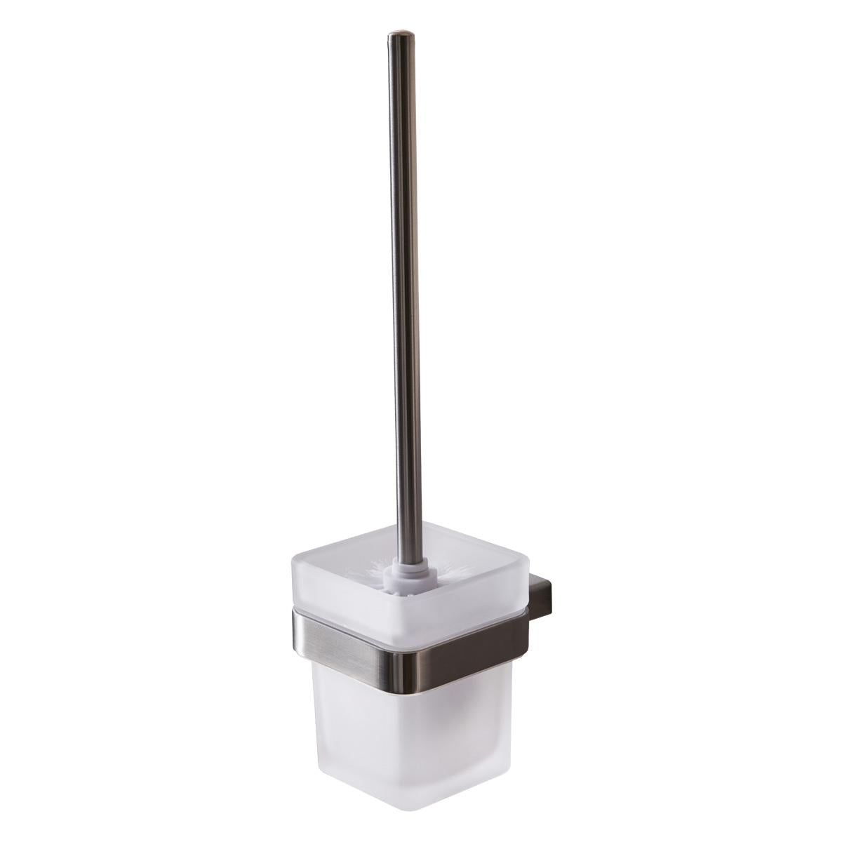 Miller Miami Toilet Brush Set / Brushed Nickel 8421BN
