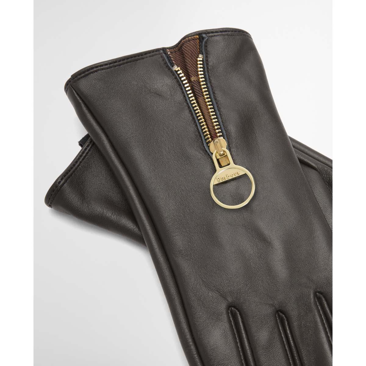 Barbour Womens Arlene Leather Gloves