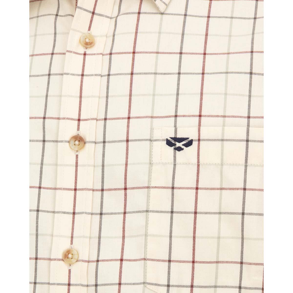 Hoggs Of Fife Mens Chieftain Premier Tattersall Shirt