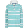 Lazy Jacks Womens LJ35 Stripe 1/4 Zip Sweatshirt